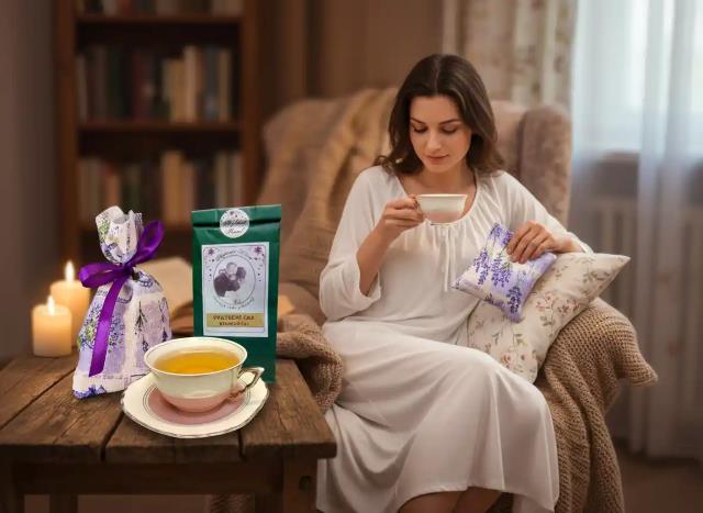 Vůně svátečního klidu před spánkem